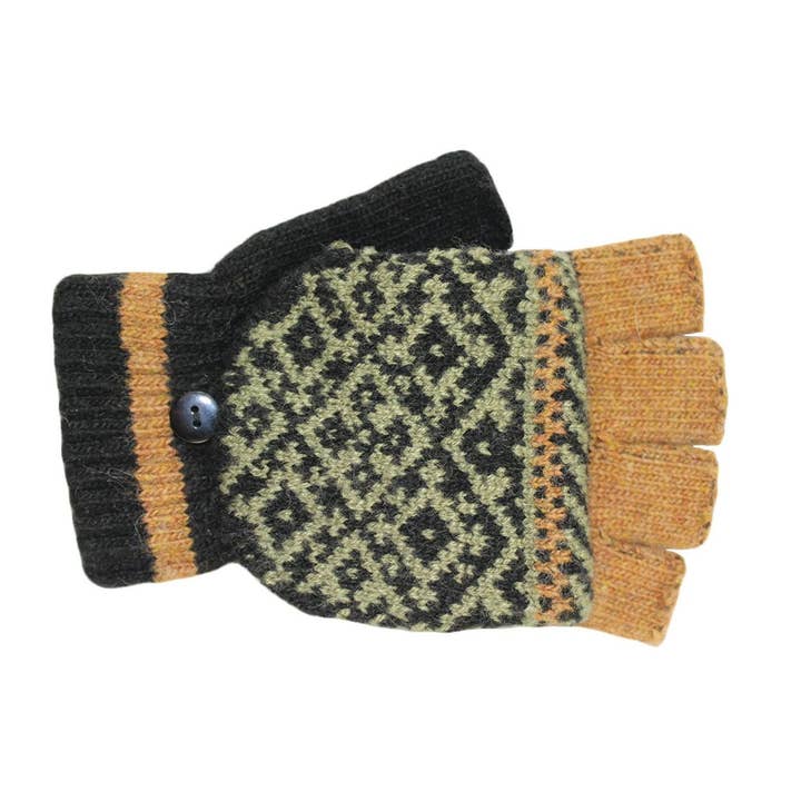 Jeanne Simmons Accessories - Wholesale Gloves - Women's - Fingerless Cap Knit 3871 Gloves Winter