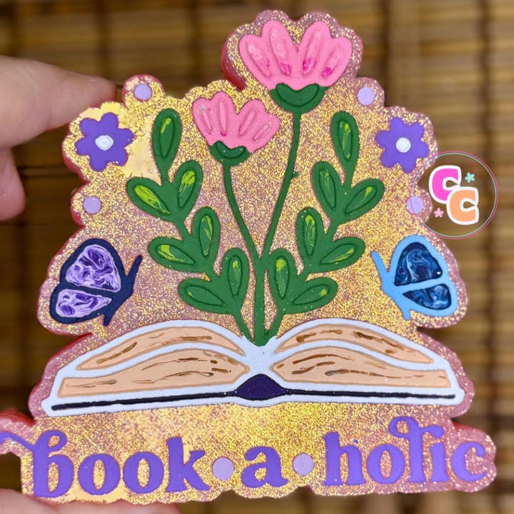 Bookaholic Freshie | Auto-Lufterfrischer | Buchliebhaber Freshie für den Großhandel von Crafting Cleveland