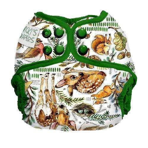 Nickis Blöjor Snap Skydd - Wildwood - NB för wholesale av Nicki's Diapers (Planetwise Wholesale)