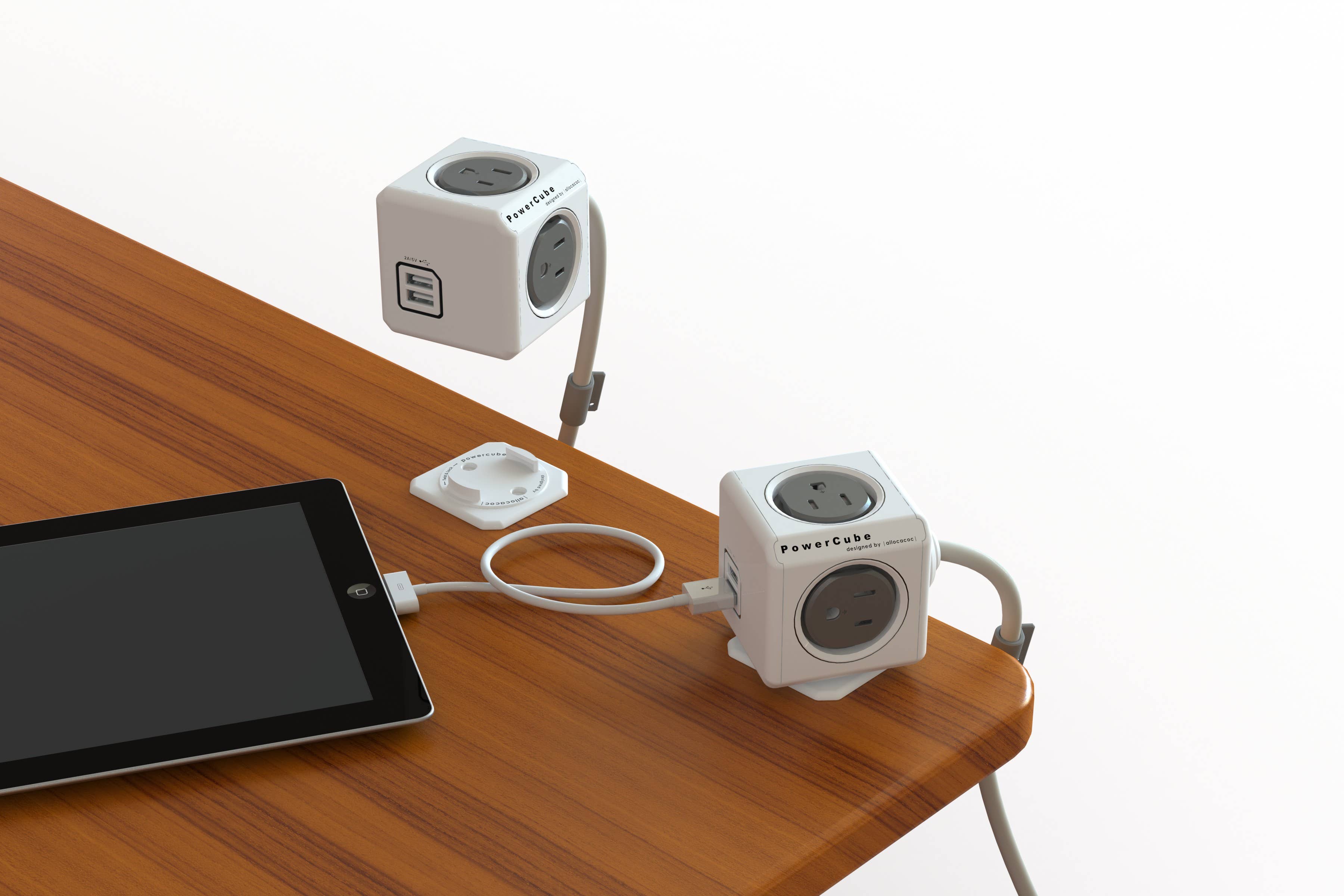 Allocacoc DesignNest – wholesale Power adapter – PowerCube Extended USB SUREG6