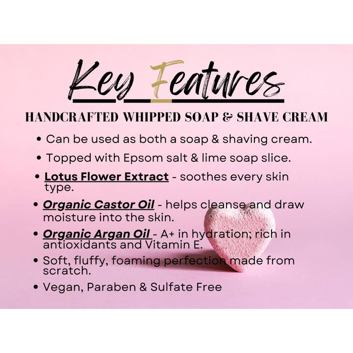 eScentually Yours - Wholesale Whipped Soap - Margarita Whipped Soap & Shave Cream Foaming Body Wash5