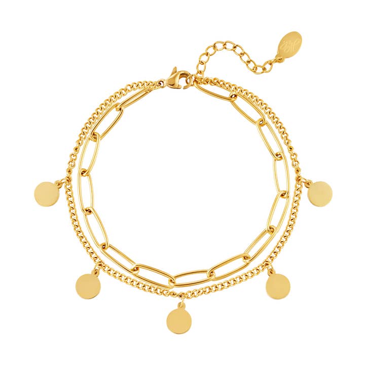 Bracelet Chain Circle for wholesale by SHINE BUY