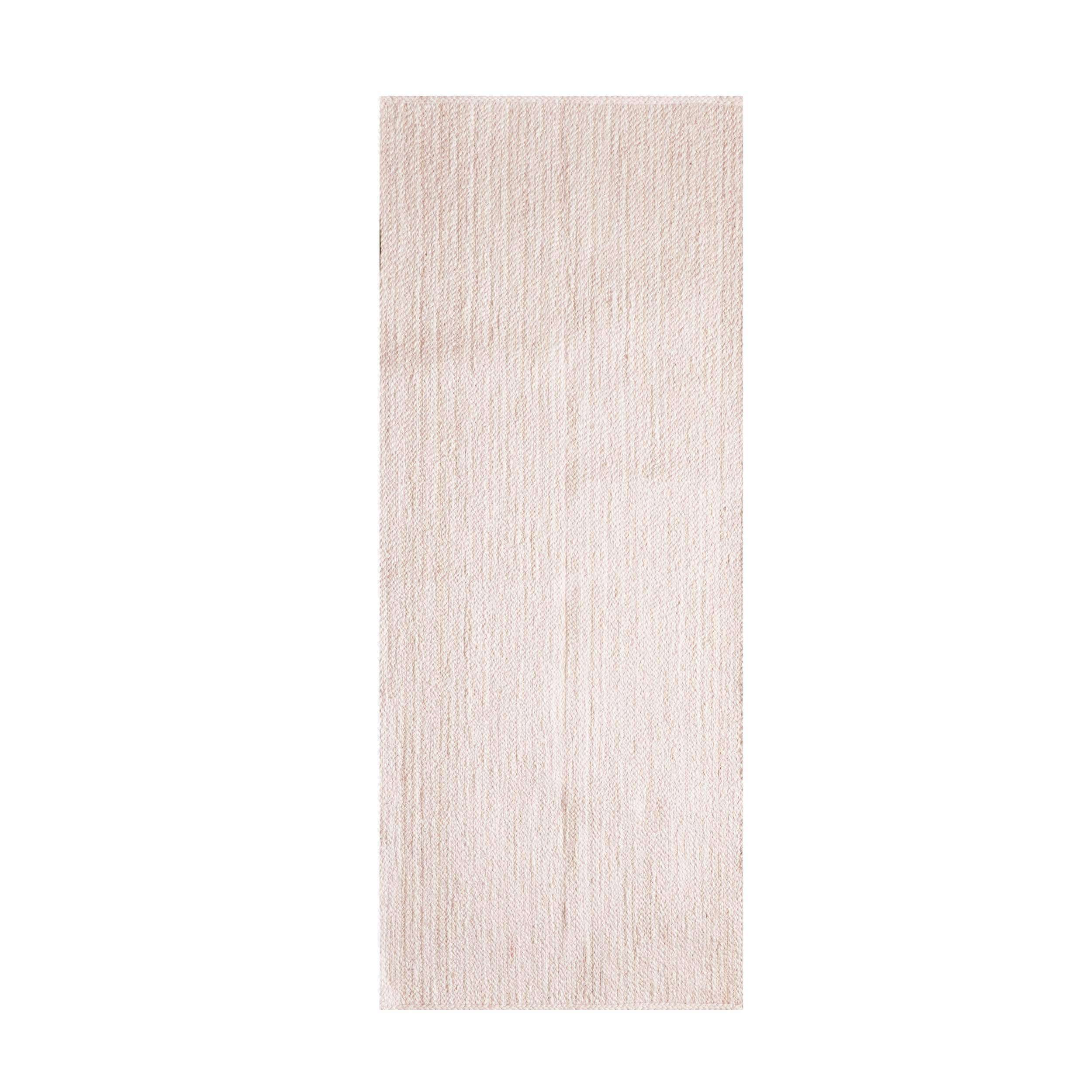 Chouhan Rugs – wholesale Area rug – Hand Braided Off White Jute Runner Rug Vintage Large Runner1