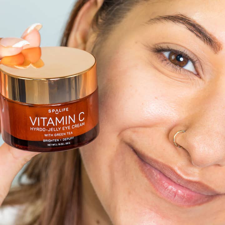 My Spa Life - Wholesale Eye Cream/Gel - Brighten + Depuff Vitamin C hydro-Jelly Eye Cream - 1.76 oz