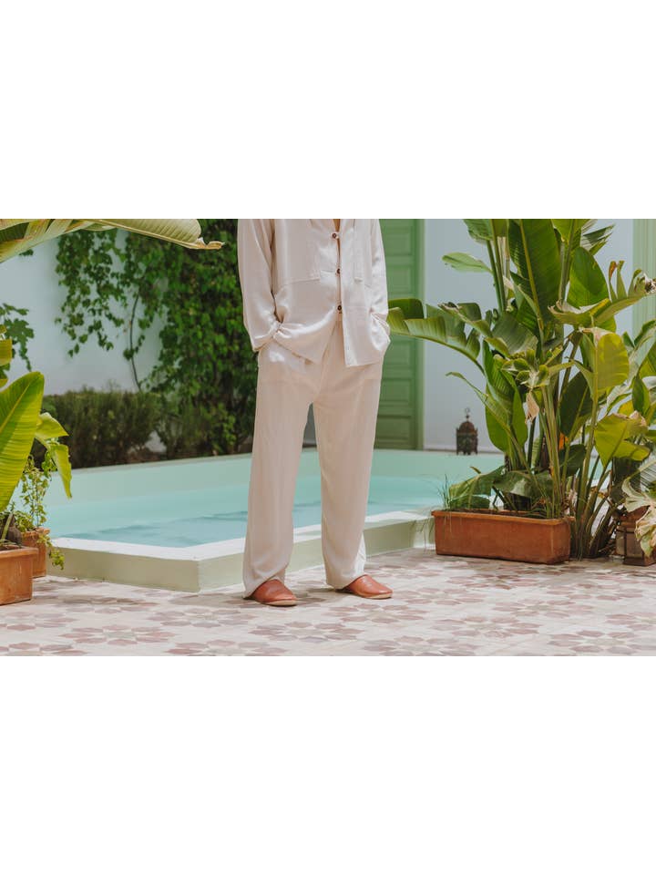 Bohemia Design - Wholesale Slippers - Men's - Moroccan Men's Babouche Slippers, Terracotta