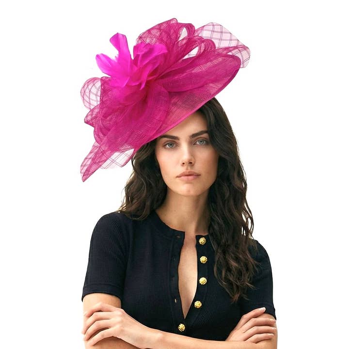 Ethereal Aviary L001 stor elegant fascinator för wholesale av PEACH ACCESSORIES