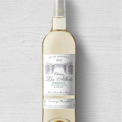 Bordeaux droge witte Sémillon wijn Château Les Alberts 75 cl voor wholesale door Le Vin Émoi