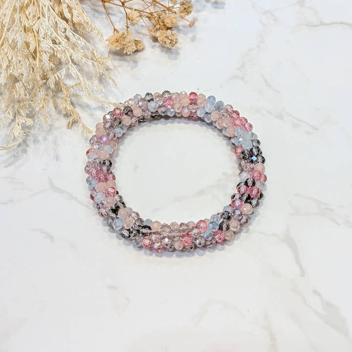 LOLO & YAYA - Wholesale Link & Chain Bracelet - Red-tone crystal effect bracelet12