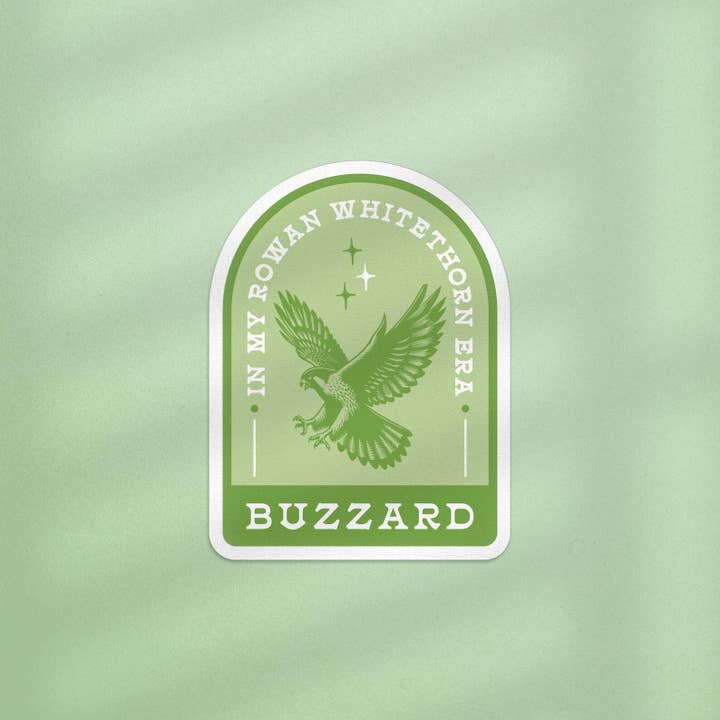 Good Girls Book Club - Wholesale Sticker - Rowan Whitethorn Era Throne of Glass Kindle Sticker, TOG1