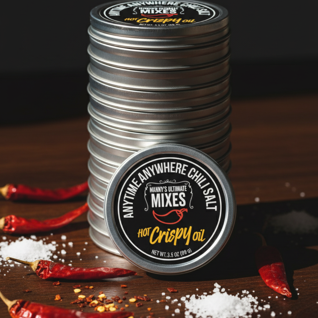 Manny's Ultimate Mixes - Wholesale Salt & Pepper Mix - Ultimate Chili Salt6