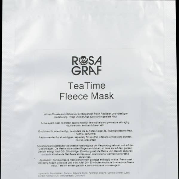 Fleece Mask Teatime (sold in 5 Units) for wholesale by Rosa Graf