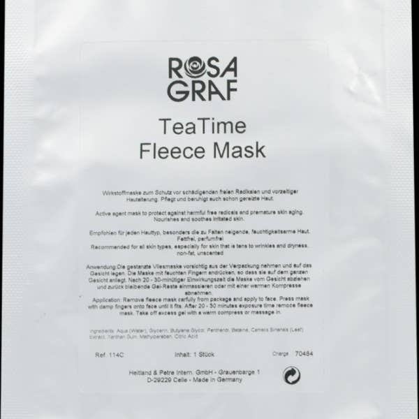 Fleece Mask Teatime (sold in 5 Units) for wholesale by Rosa Graf