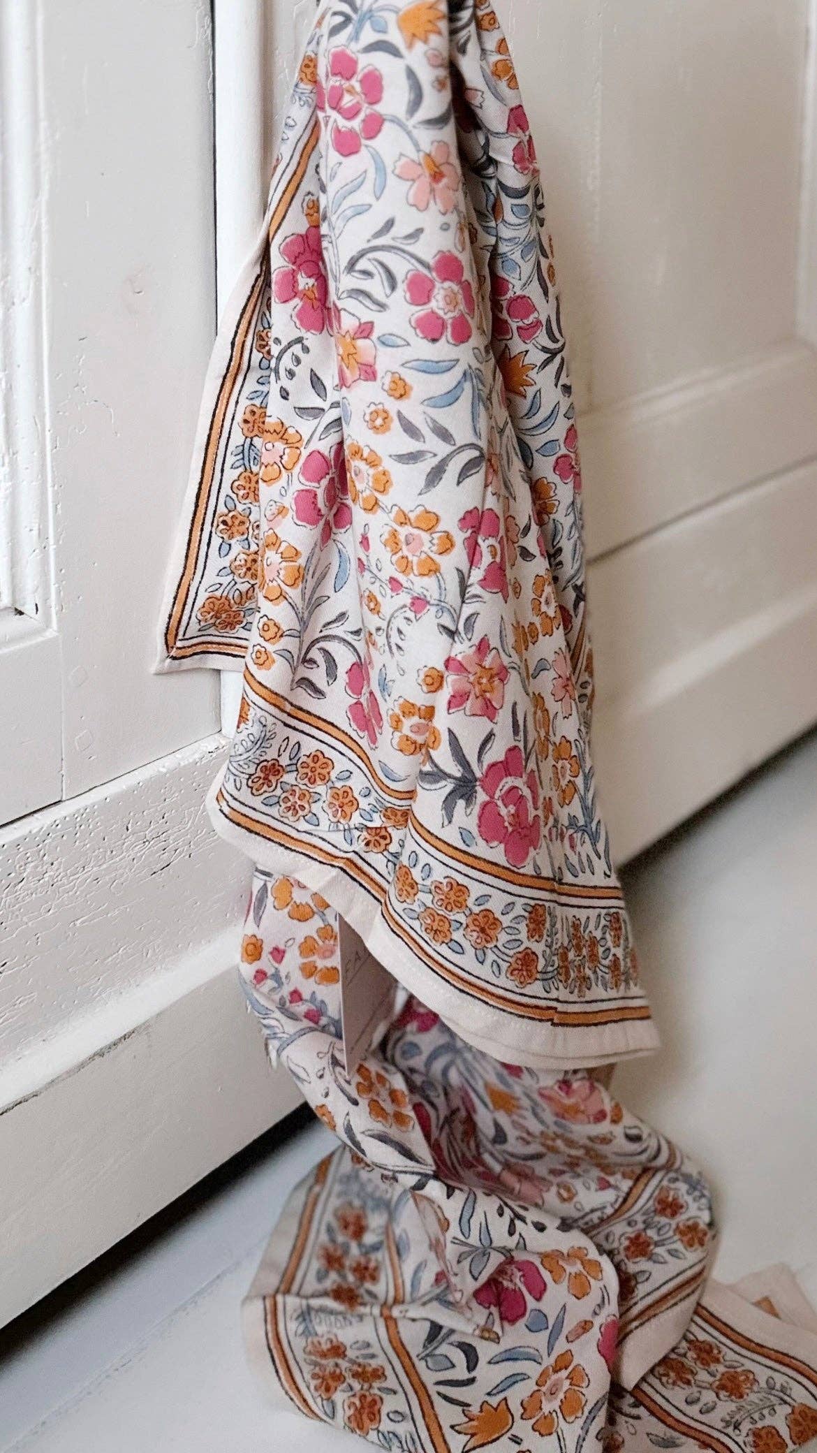 SO FAMILY - Wholesale Scarf - Women's - Dheli Azure Adult Scarf 100 cm1