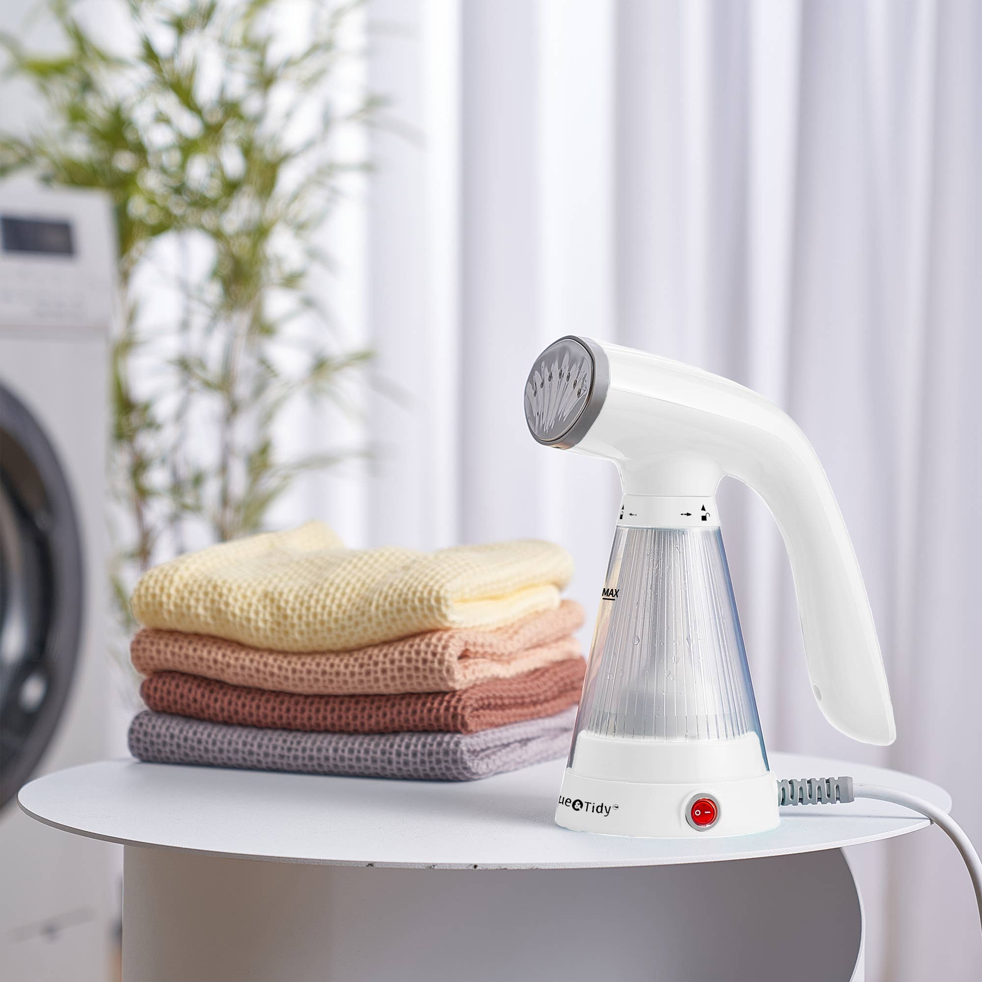 True & Tidy - Vente Défroisseur à vapeur pour vêtements - Vapeur à main à vapeur bien rangé23