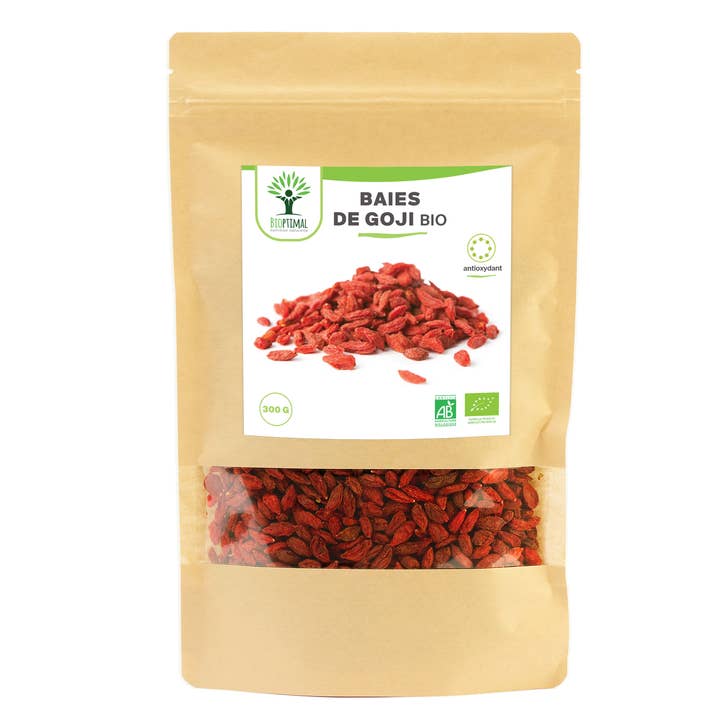 Bioptimal - Wholesale Health/Detox Tea - Organic goji berries - vitamin C - Antioxidant energy - 300 g