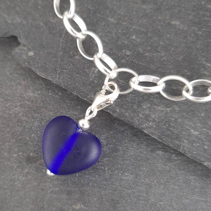 Velvet & Gloss - Cora Heart Clip on Charms for wholesale by A Little Trinket