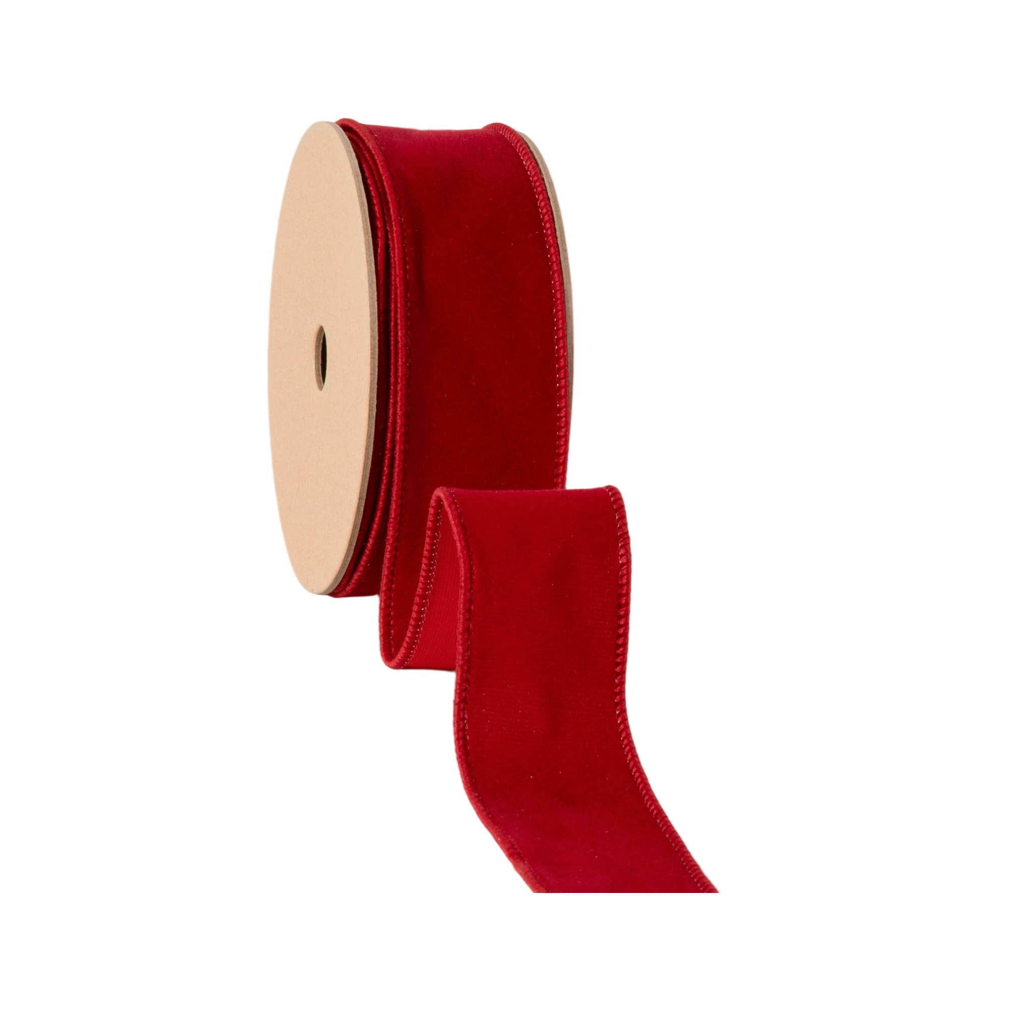 LA Ribbons Wholesale – Engroshandel Bånd – 1 1/2" Trådet Fløjlsbånd | Magenta | 10 Yard Rulle2