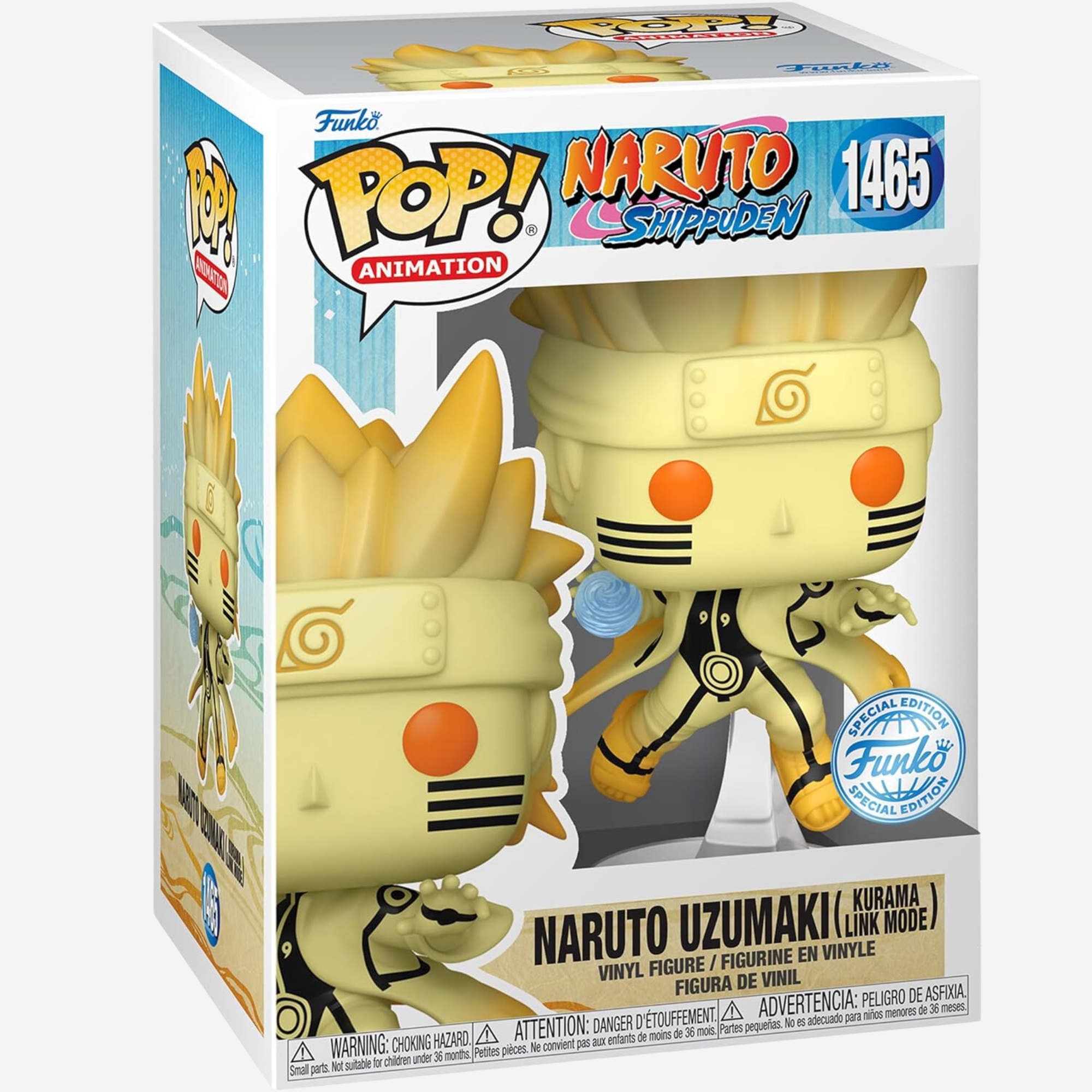 martforall.com - Wholesale Figurine Toy - Kids - Funko Pop Naruto Shippuden: Naruto Uzumaki Kurama Link Mode Figure (AAA Anime Exclusive)0