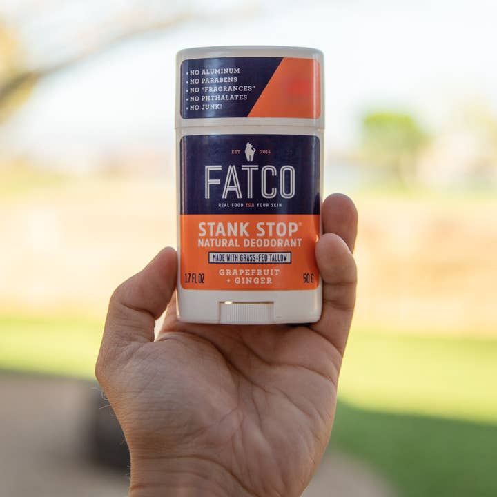 FATCO – wholesale Deodorant – Unisex – Stank Stop, Stick, Grapefruit+Ginger - 1.7 oz