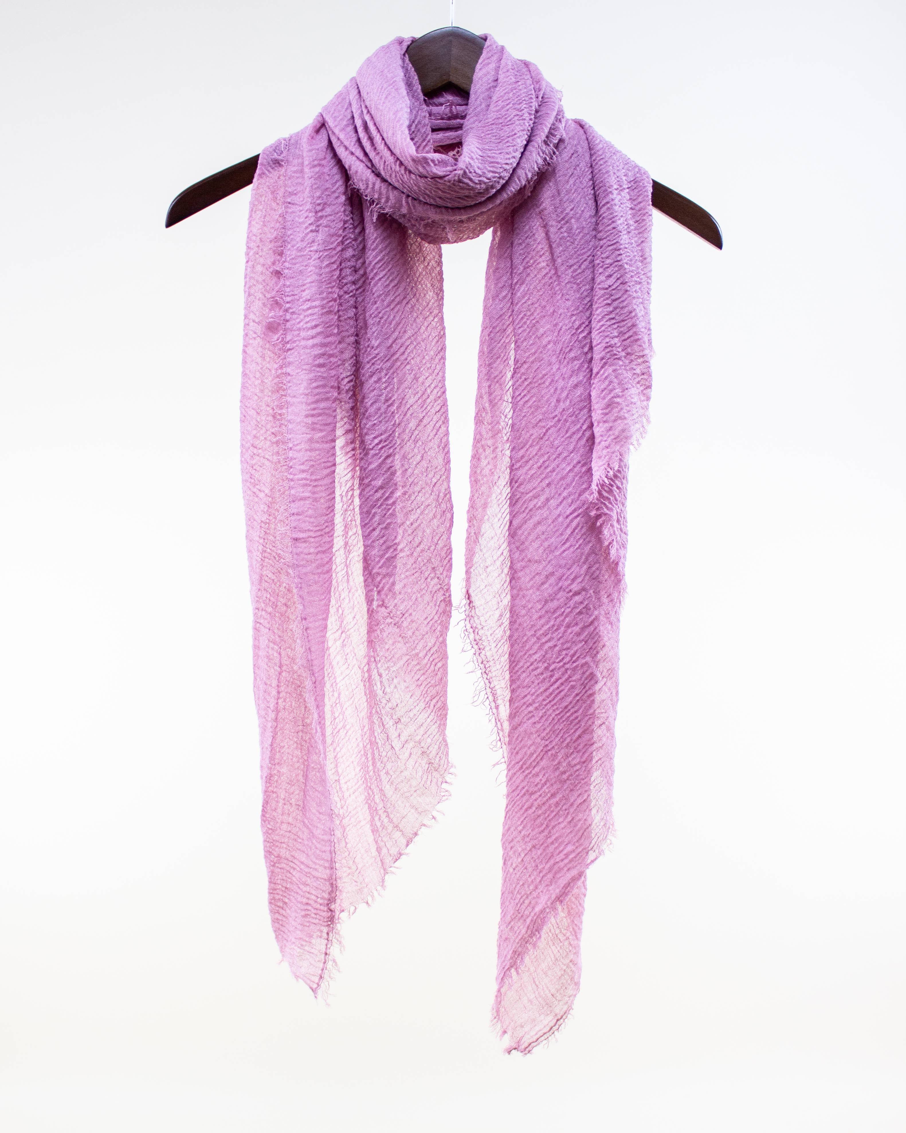 Original USA - Vente Écharpe – femme - Écharpe en coton transparent11