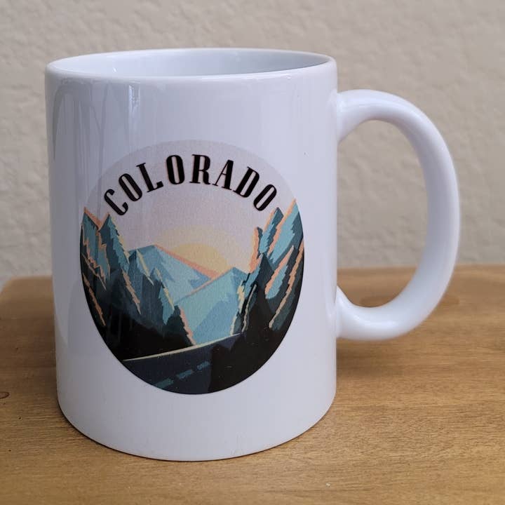 Colorado Coffee/Tea Mug 11 oz for wholesale by DJ Photography
