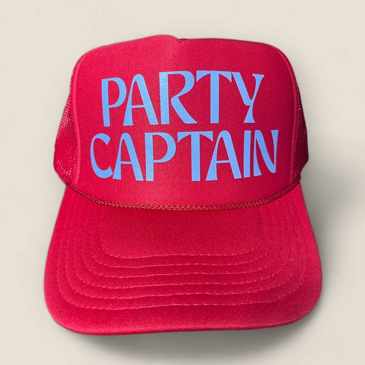 Happi Style - Wholesale Trucker Hat - Women's - Party Captain Foam Trucker Hat0