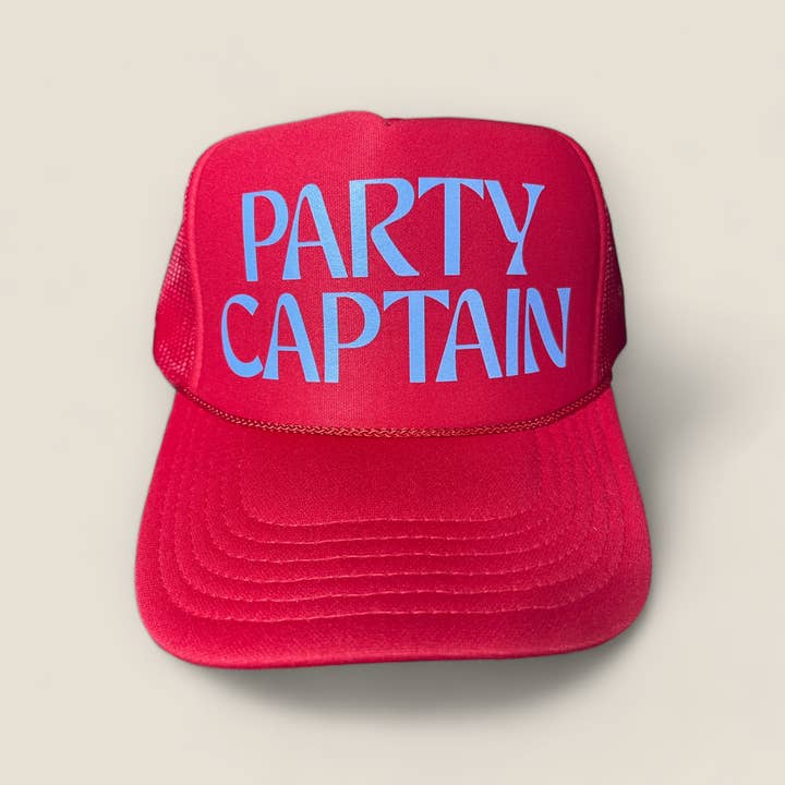 Happi Style - Wholesale Trucker Hat - Women's - Party Captain Foam Trucker Hat