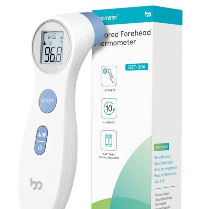 Trio Trading - Wholesale Thermometer - Non Contact Forehead Digital Thermometer Easy Use & Carry