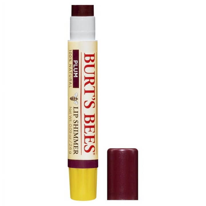 Burts Bees 100 por ciento natural brillo labial de ciruela -- 4 por caja. para venta al por mayor de Super Stock Wholesale