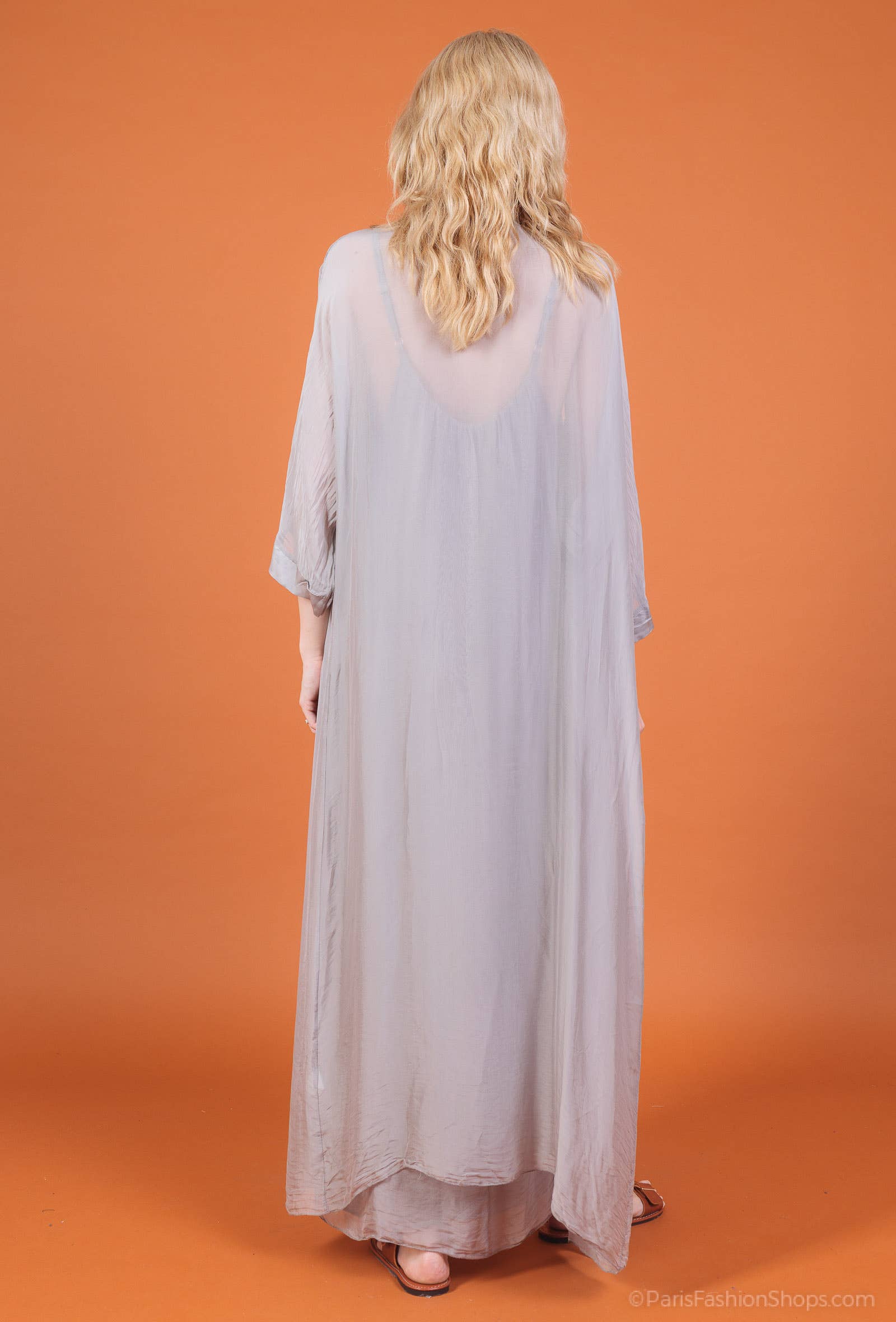 Shyloh - Wholesale Jacket - Women's - Long silk jacket 1341225