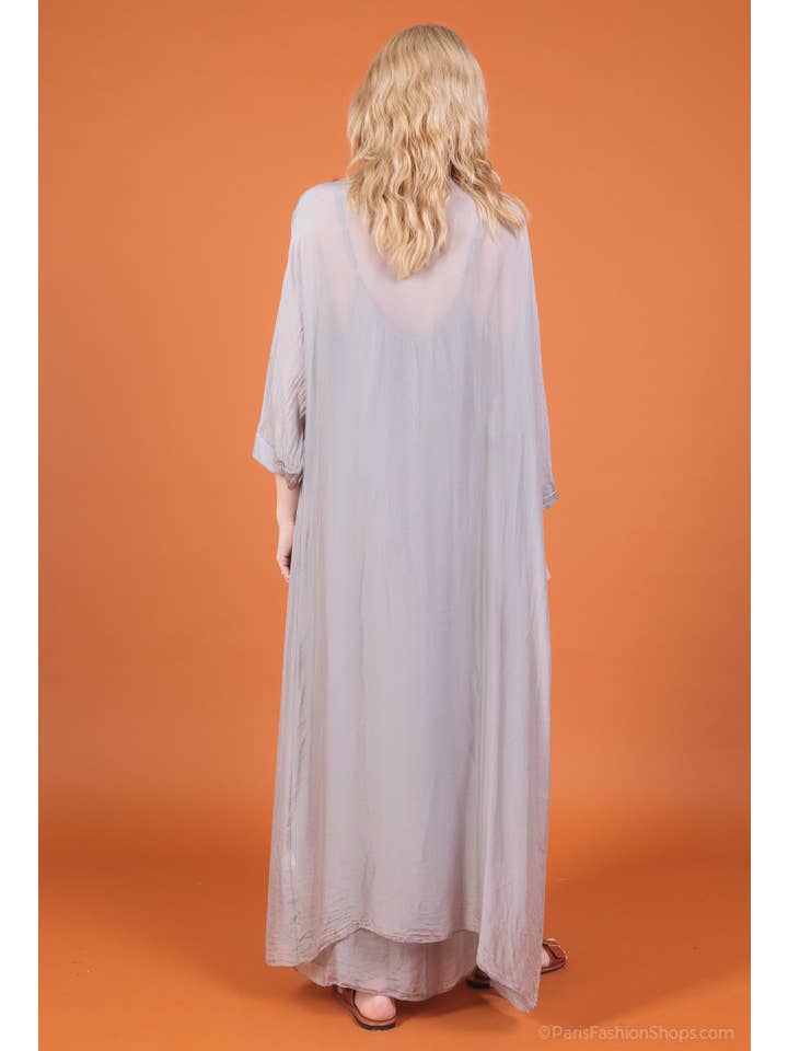 Shyloh - Wholesale Jacket - Women's - Long silk jacket 1341225