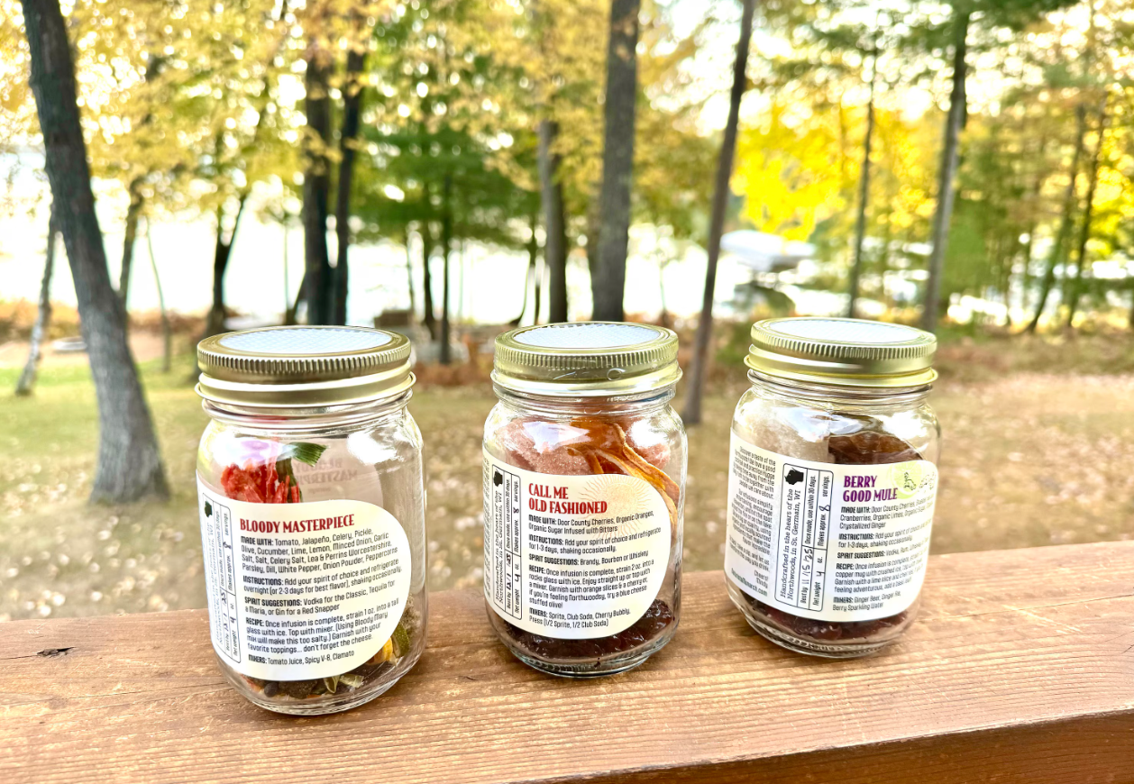 Naturista Monarch - Wholesale DIY Drink Kit - Best Sellers Kit - Old Fashioned, Bloody Mary, Berry Mule1