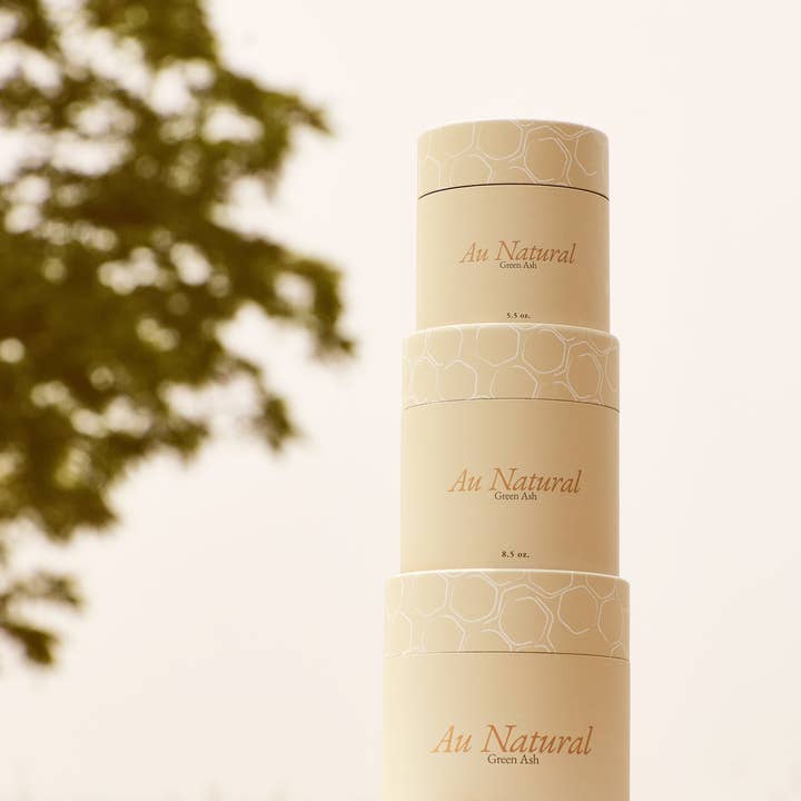 Green Ash Decor - Wholesale Jar/Filled Candle - Au Natural- Unscented Candle5