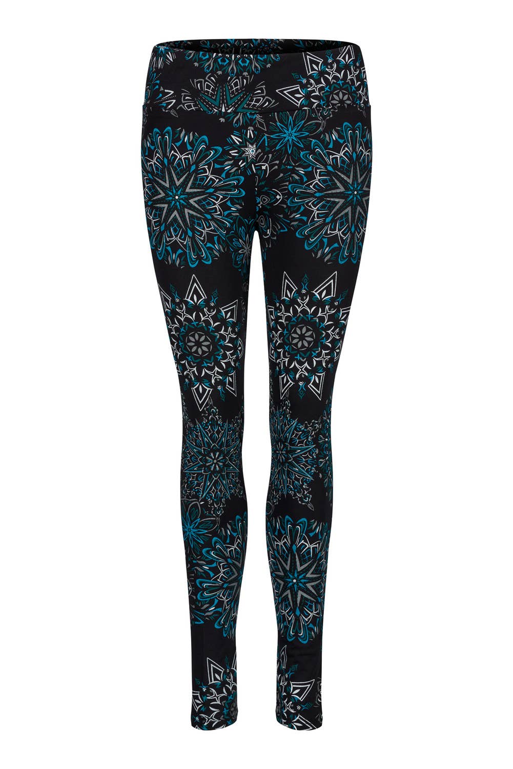 Kosmisk mandala print lange leggings til din butik – Faire Danmark