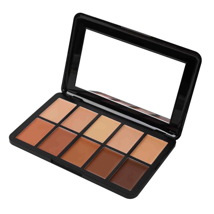 Efon International Corp. - Wholesale Makeup Highlighter - Prolux Contour 10 Shades Creamy Makeup Highlighter Palette4