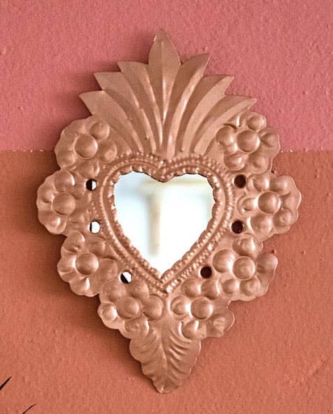 P.I.Project America – Engroshandel Julepyntsæt – Sacred Heart mexicansk tinornament med spejl12