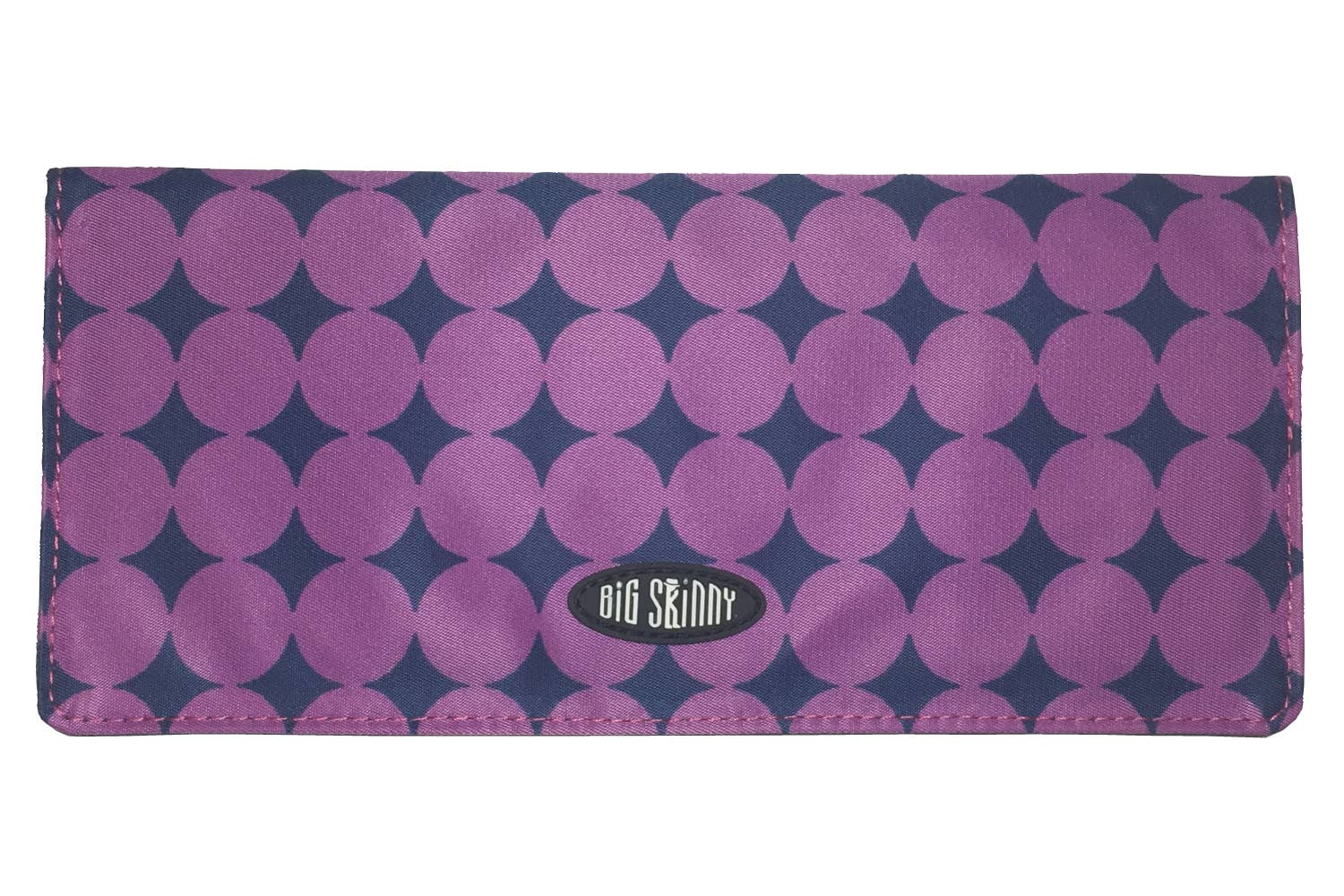 Big Skinny Wallets – Engroshandel Tegnebog – til mænd – Executive Bifold Tegnebog - Plum Dot0