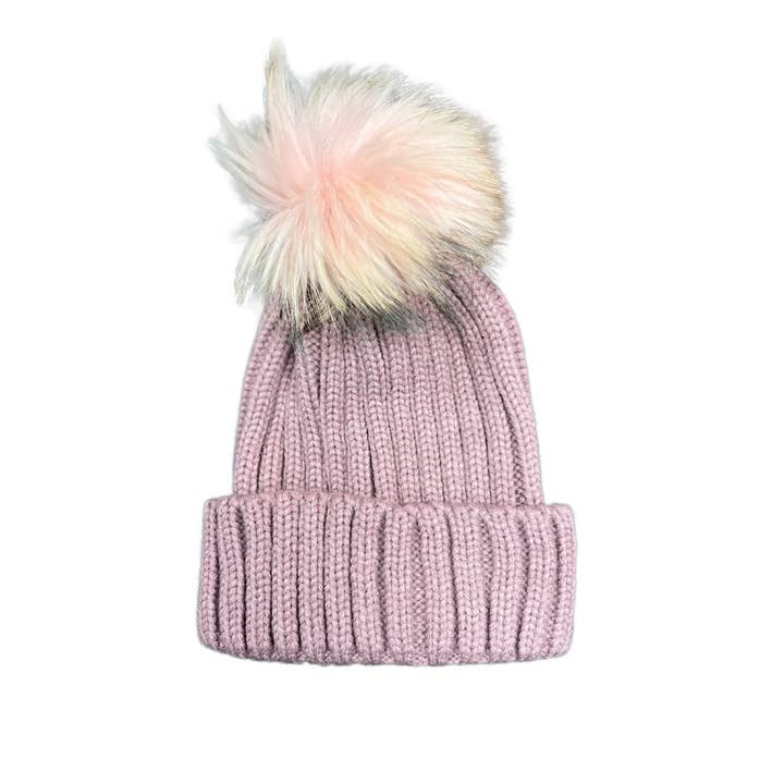 Lili Scarves - Wholesale Beanie – Women's - Plain Pom Pom Beanie Hat10