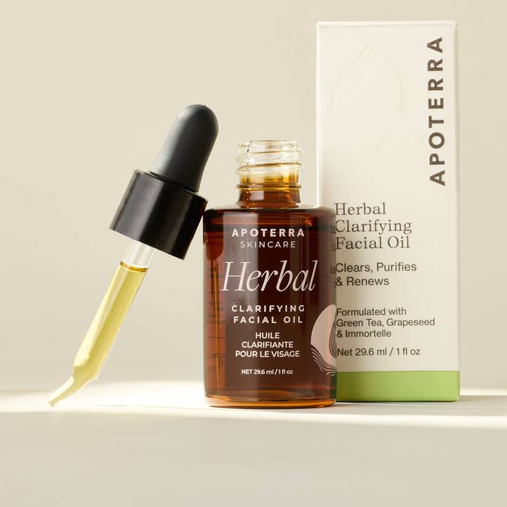 Herbal Clarifying Facial Oil for wholesale by Apoterra