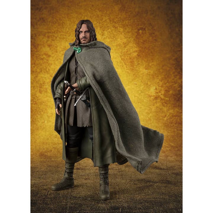 Entertainment Earth - Wholesale Figurine Toy - Kids - LOTR Fellowship of the Ring Aragorn S.H.Figuarts Figure5