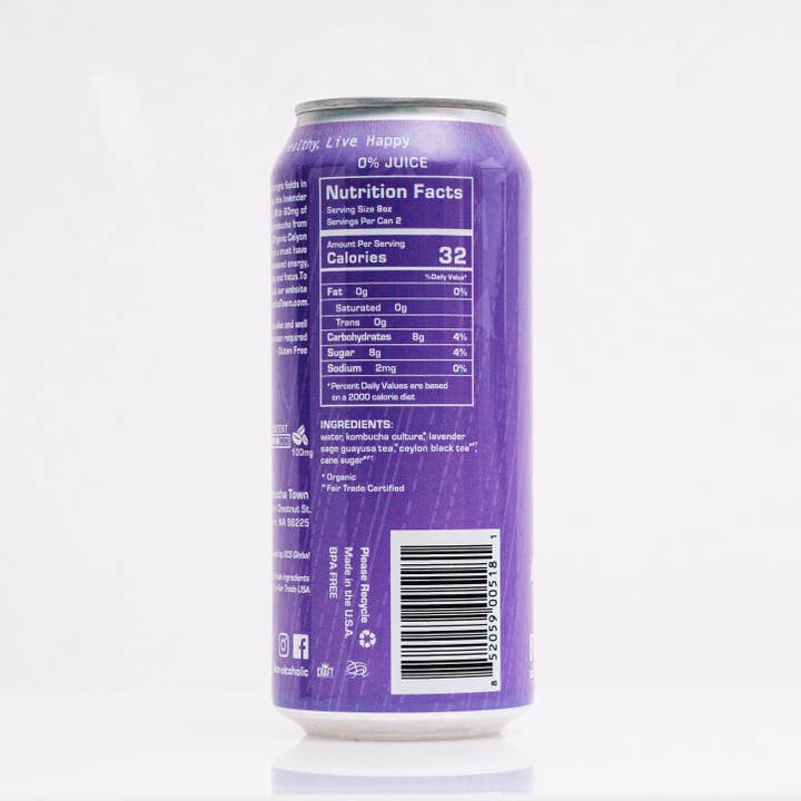 Kombucha Town - Wholesale Kombucha - Lavender - Kombucha Tea