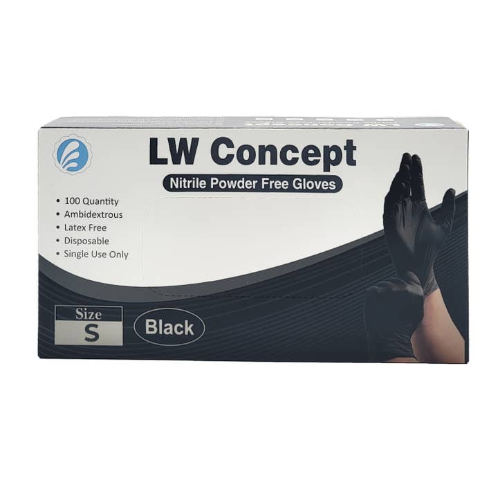 Crover - Wholesale Cleaning Gloves - Black Nitrile Gloves 4 Mil – Latex-Free / 100 Pcs14