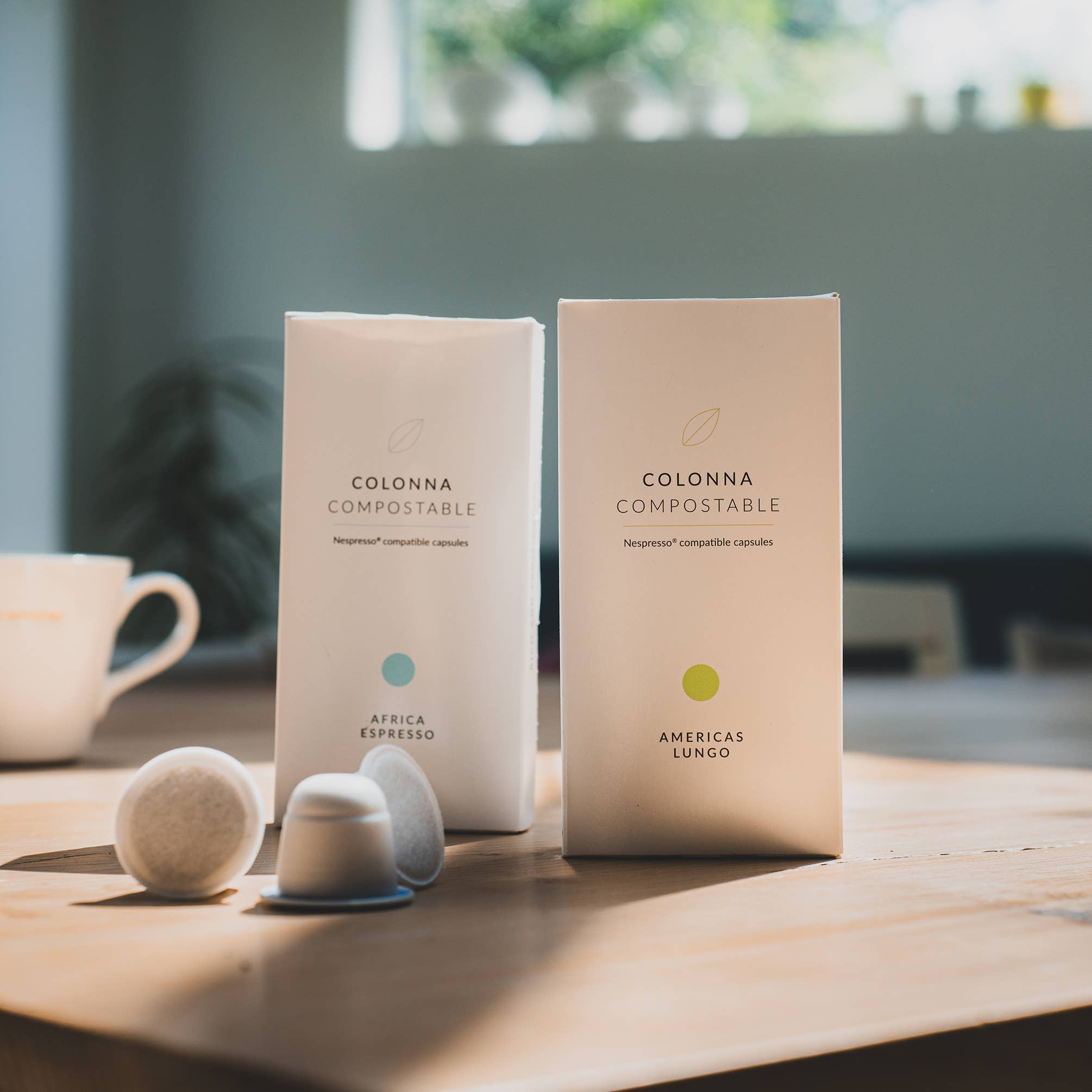 Colonna Coffee – wholesale Coffee pods – Compostable Africa Espresso Capsules1