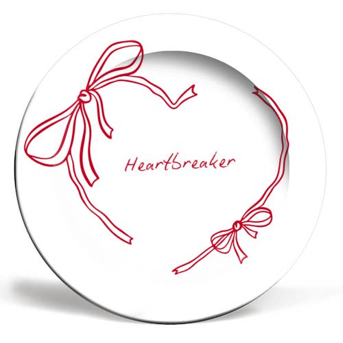 Pratos 'Heartbreaker' por Ms Doodle por atacado de ART WOW
