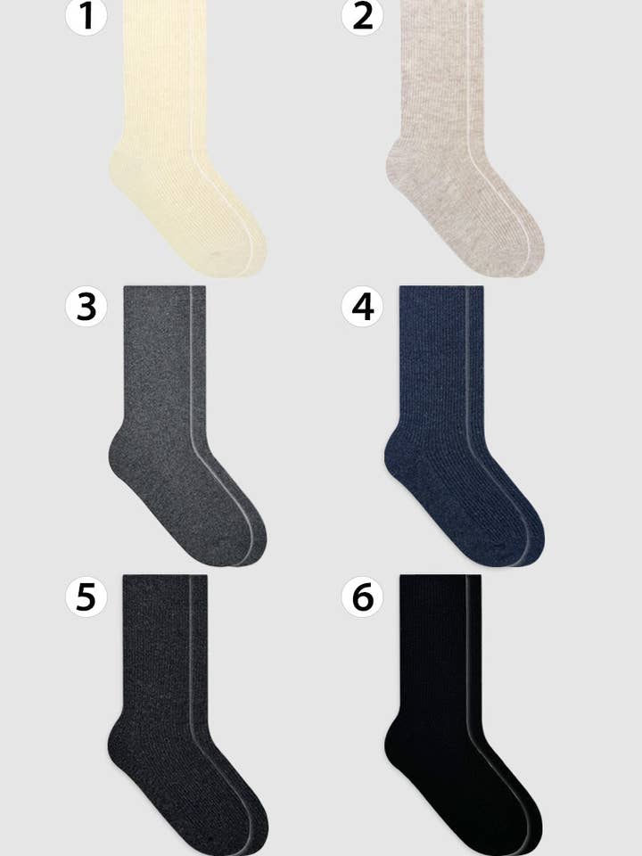 Women's Crew Winter 96N Wool Long Normal Socks for wholesale by 7DAYSSOCKS