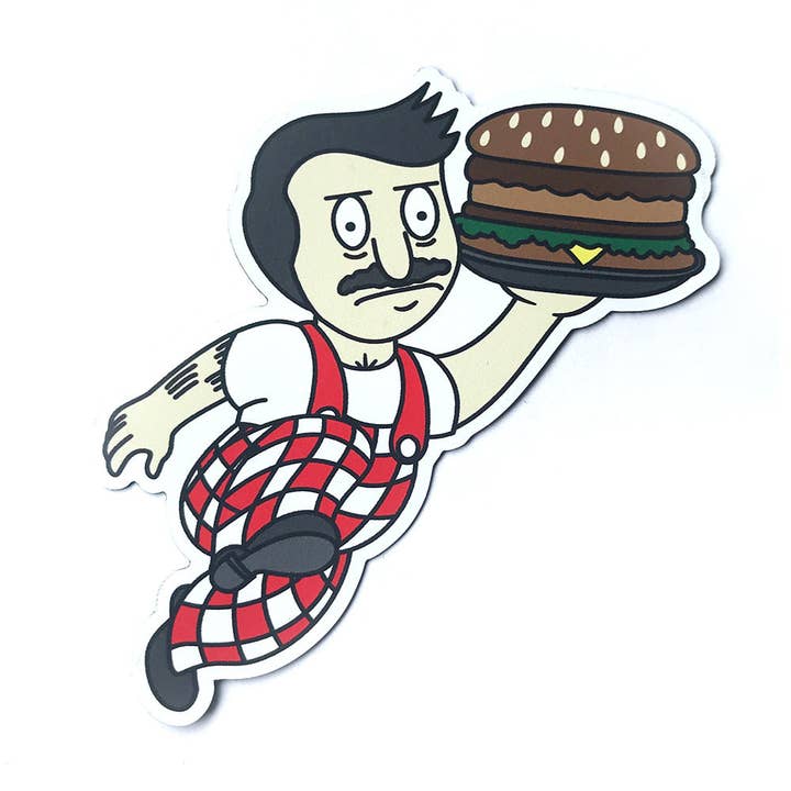 Big Boy Burger Magnet for wholesale by Secret Flair Club