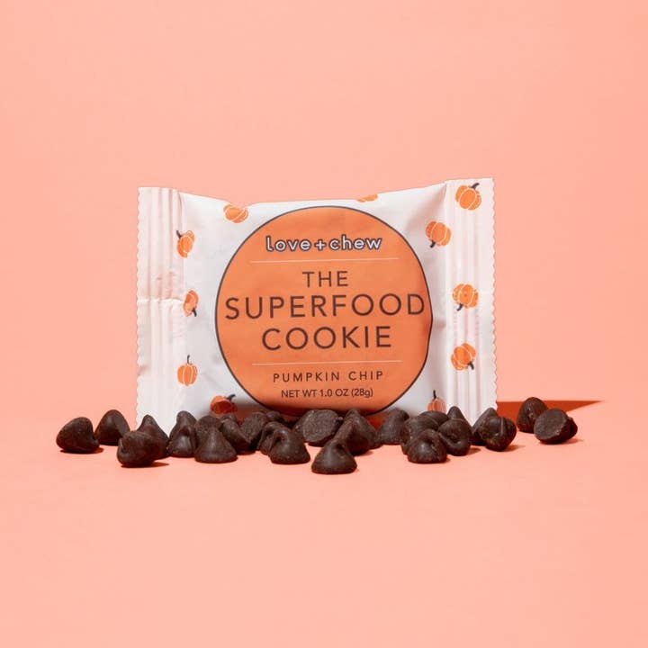 PUMPKIN CHIP - 1 OZ - BOX OF 18 for wholesale by Love + Chew