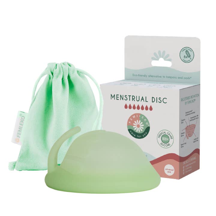 Femi.Eko® Universal Menstrual Disc – Reusable, 50ml capacity for wholesale by FEMIEKO GROUP SRL