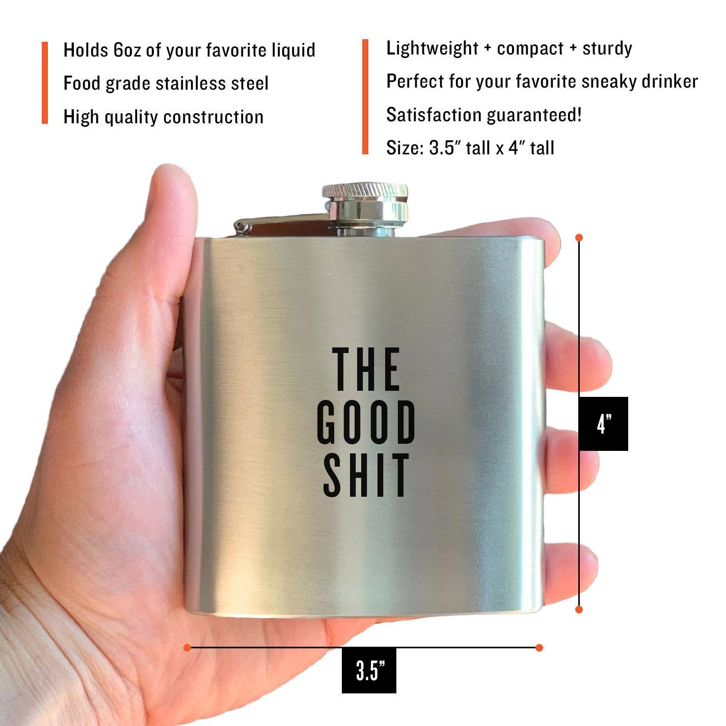 Swag Brewery - Wholesale Flask - The Good Shit Flask2