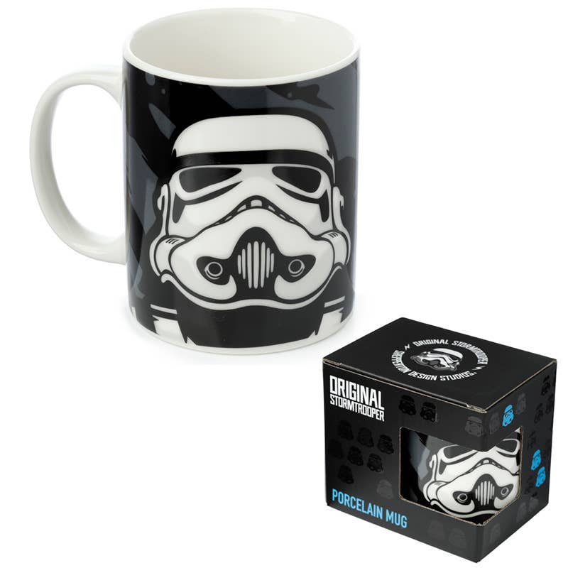 Puckator EU – Großhandel Kaffeebecher – The Original Stormtrooper Tasse aus schwarzem Porzellan0